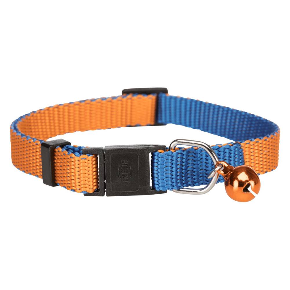 Trixie - Collier bicolore, avec une clochette couleur aléatoire pour chat - Imagen 8