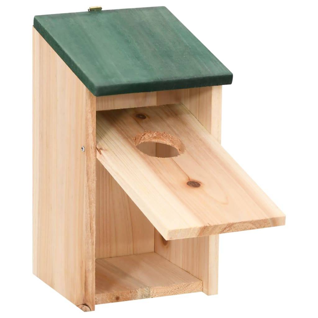 Lot de 4 Nichoir  Prolenta Vert 12 X 12 X 22 cm  - P87209V - Image 4