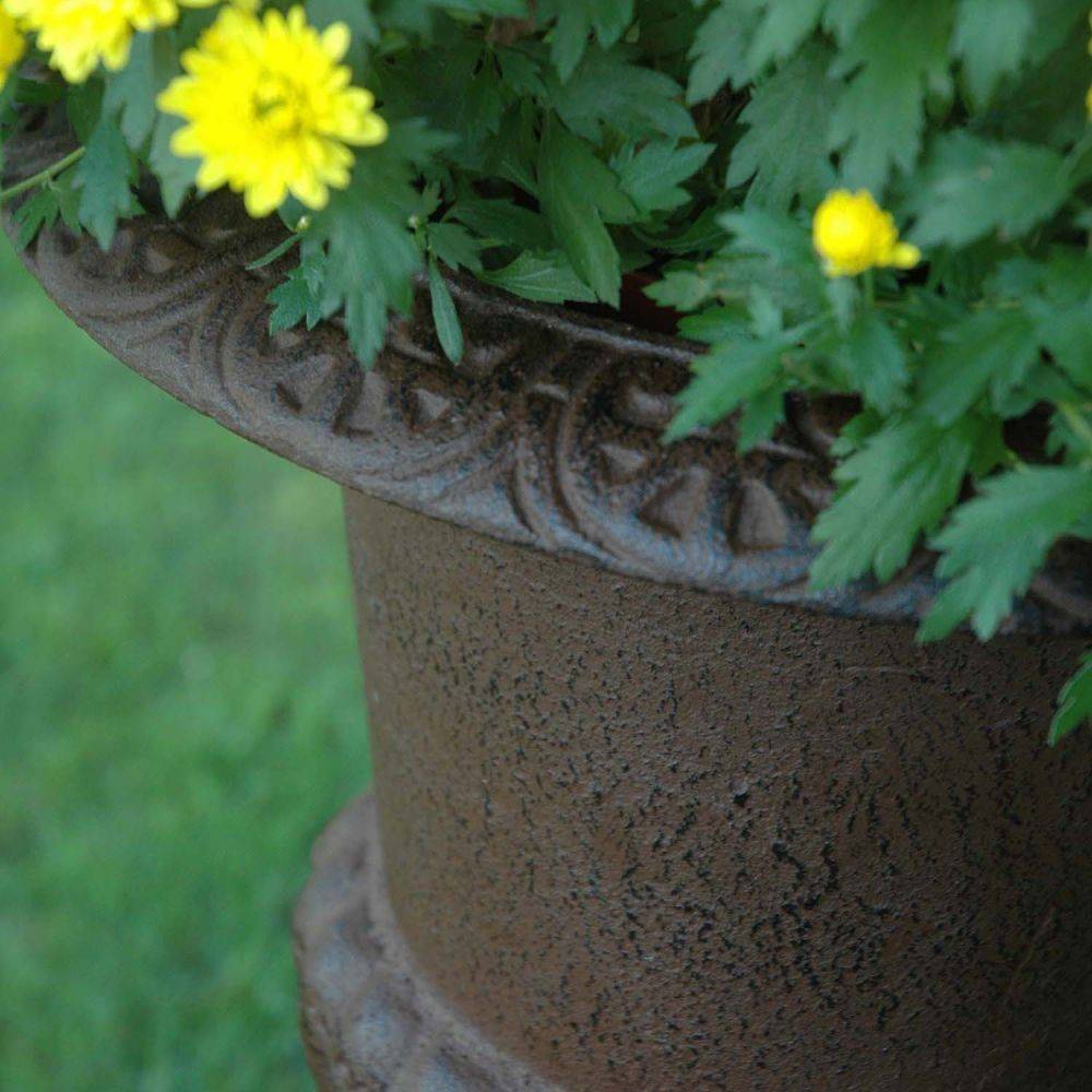 Esschert Design - Vase Médicis en fonte Lot de 2 - Imagen 3