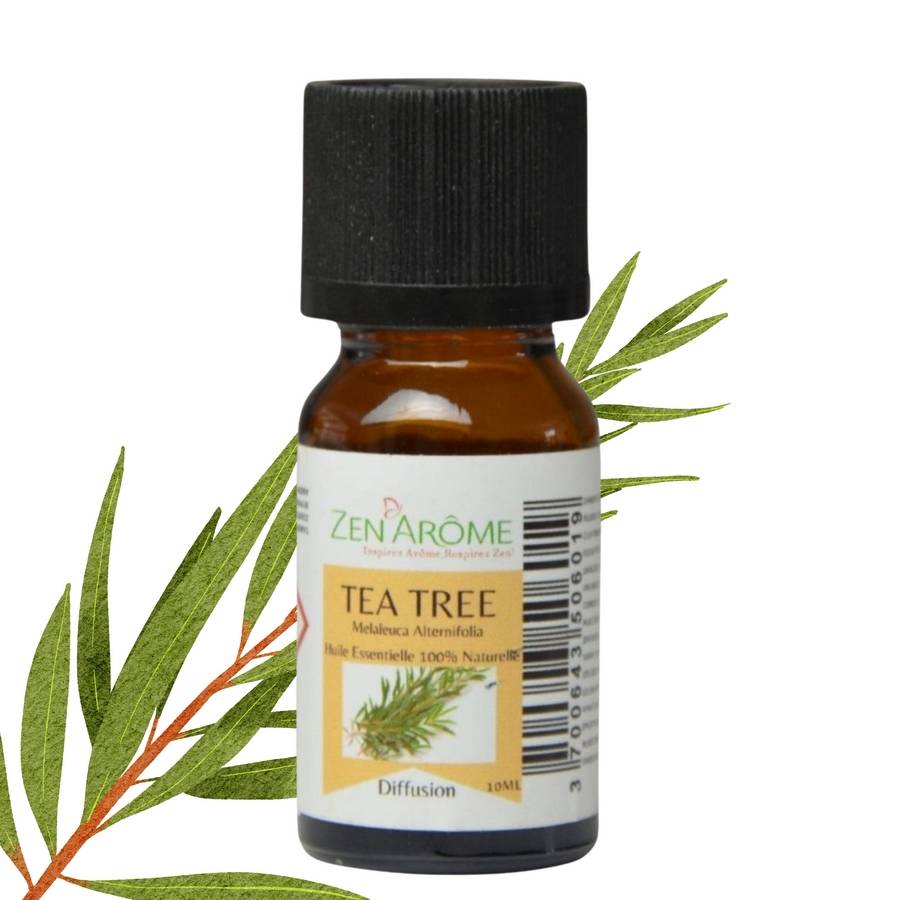 Huile Essentielle Arbre  Th  100% Pure et Naturelle - Diffusion pour  Aromathrapie  10ml  Conditionn en France - Zen'Arme - Jardiland