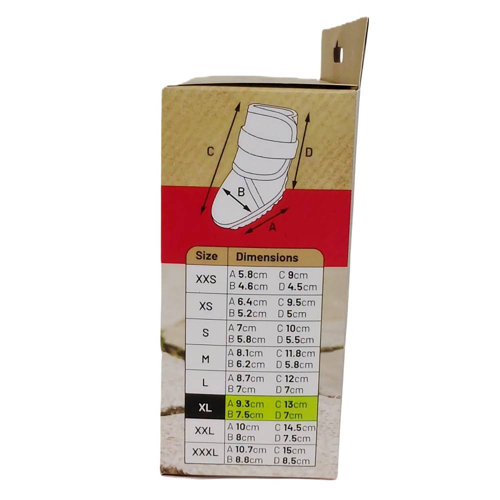 Chaussures Kajan Rouge XL 9.3 x 7.5 cm. 2 pièces pour chien - Image 4