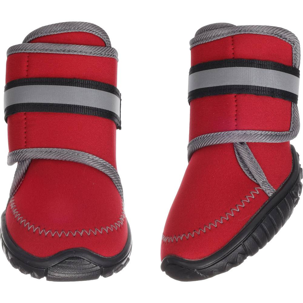 Chaussures Kajan Rouge XL 9.3 x 7.5 cm. 2 pièces pour chien - Image 1