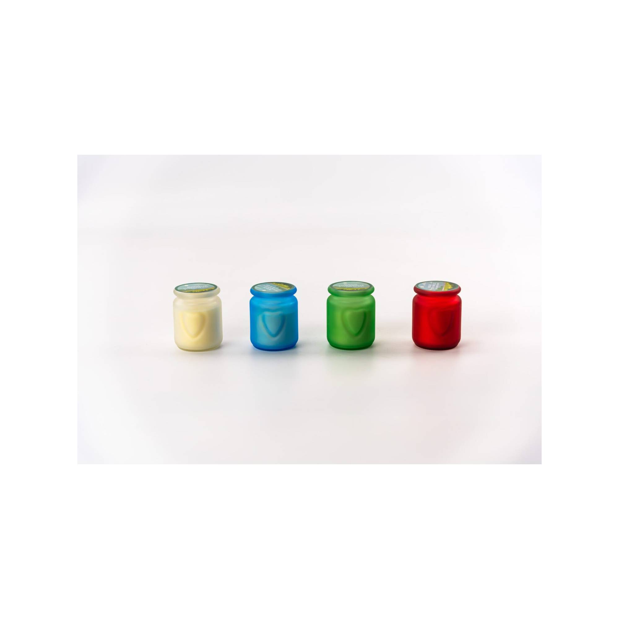 Sans Marque - Lot de 4 bougies citronnelle d'extérieure - Contre les moustiques - A la cire de soja - 6 x 7 cm - Imagen 1