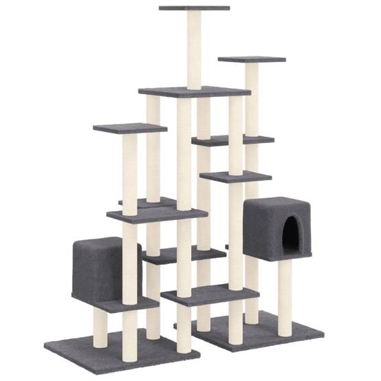 Arbre à chat Daniel-Michel Naturel 112 X 48 X 145 cm - P87209N - Image 2