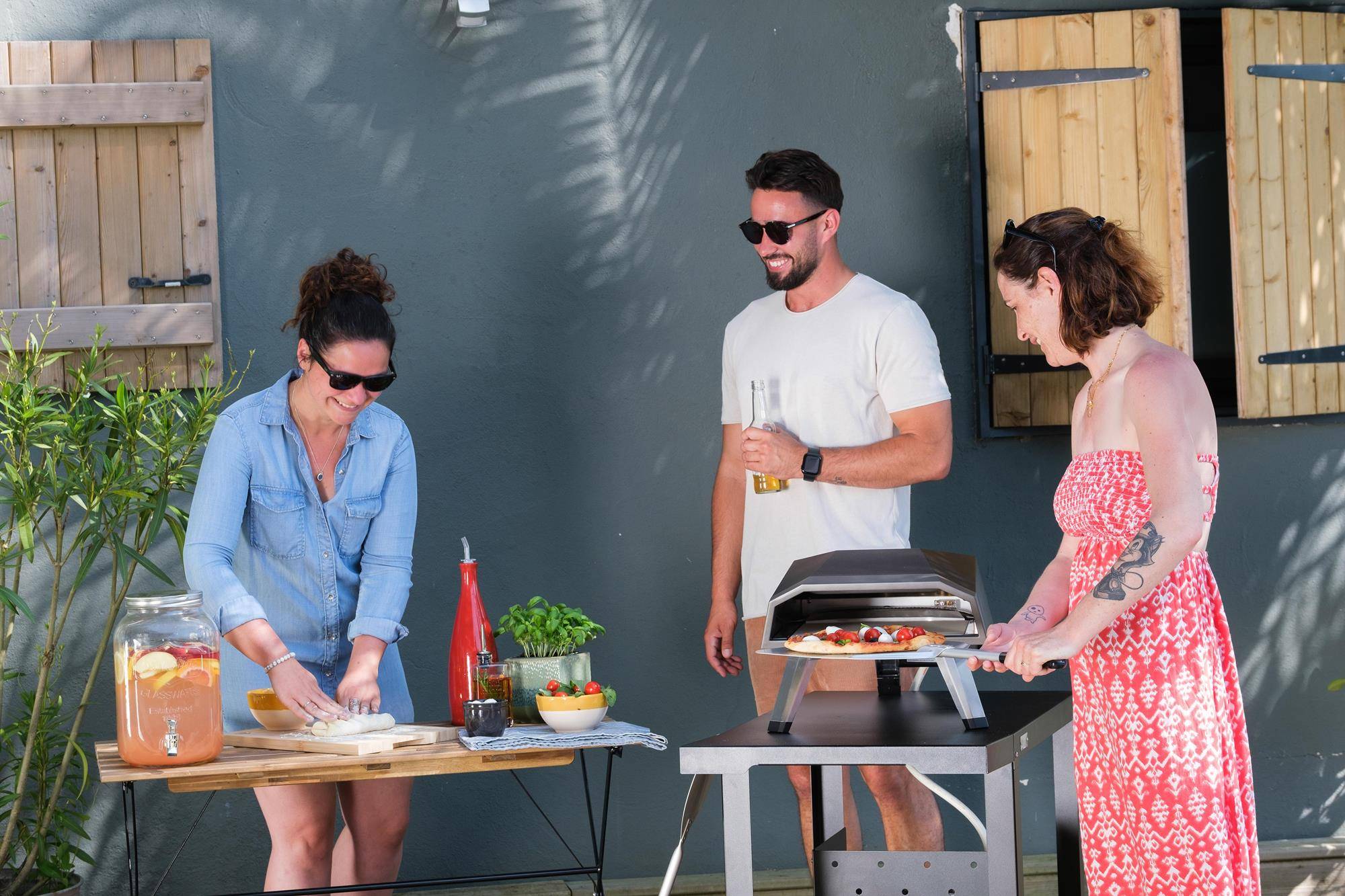 Le Marquier - Four à pizza Duo 12 pouce à gaz avec brûleur en inox Le Marquier - Imagen 7