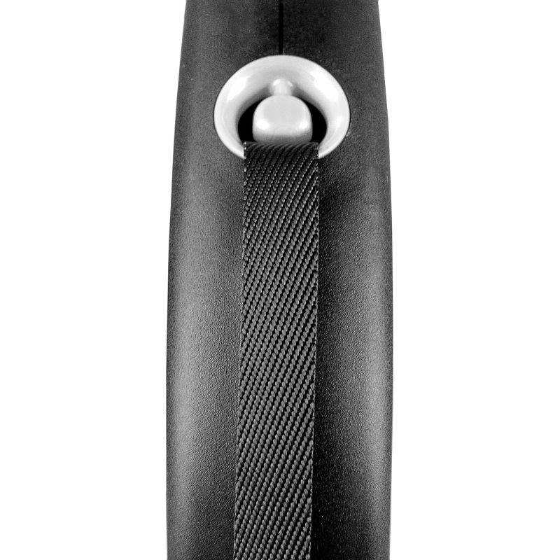 Flexi - Laisse Black Design S Tape 5m black/ silver  FU12T5-251-S-SI Flexi - Image 2