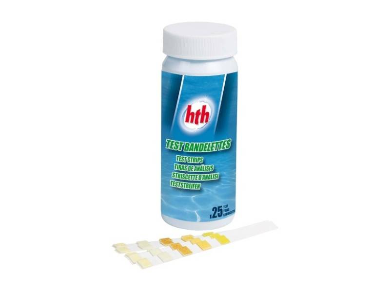 Hth - Bandelettes d'analyse hth® TEST Cl/pH/Br/TH/TAC/St - Imagen 3