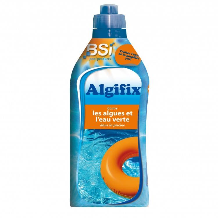 BSI - BSI - ALGIFIX contre les algues et l'eau verte dans la piscine 1L