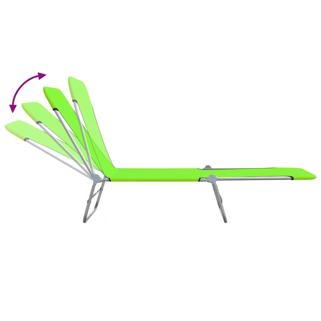 Lot de 2 Lits de Camp Pliants Acier et Tissu Vert – ComfortXL Outdoor Living - Image 6