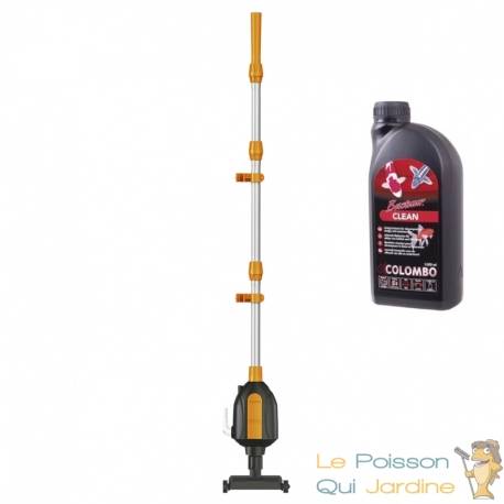 Pack Entretien Bassin : Aspirateur 4000 L/H + Anti-Vase 1000ml