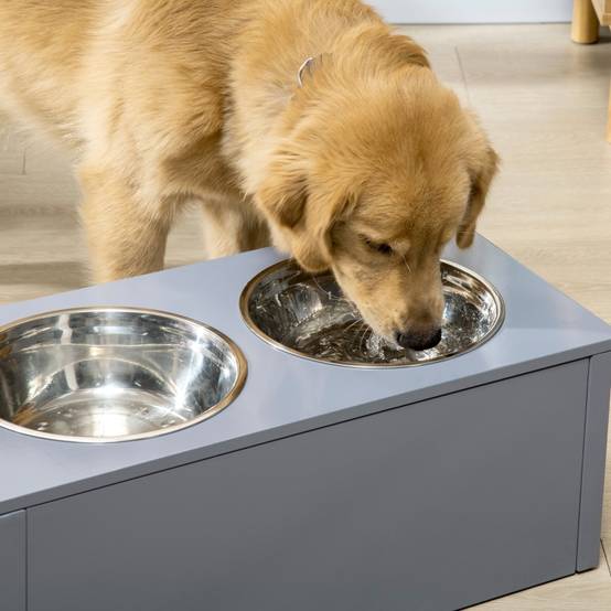 Gamelle En Céramique Pour Chien Et Chat Avec Support Pour Nourriture Et Eau, Ensemble De Gamelles Modernes Et Mignonnes Pour Animaux De Compagnie Bleu Gris 86489673 Gamelle En Céramique Pour Chien Et Chat Avec Support Pour Nourriture Et Eau, Ensemble De Gamelles Modernes Et Mignonnes Pour Animaux De Compagnie Bleu Gris 86489673