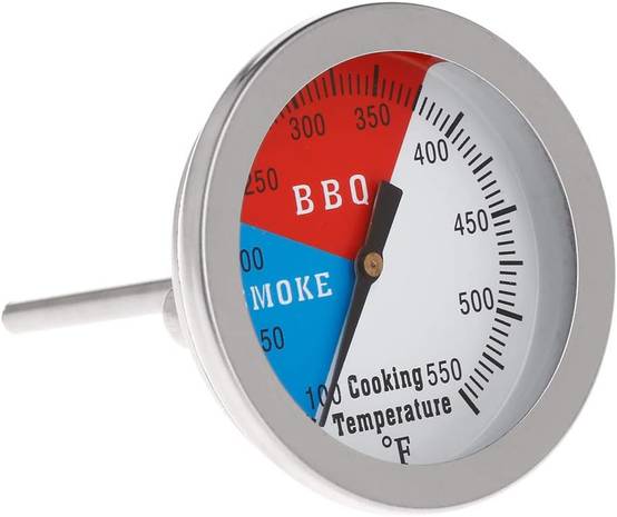 Thermomètre pour gril - Thermomètre alimentaire - Pour fumoirs à bois et à charbon - 100~550℉-Lytech - Image 1