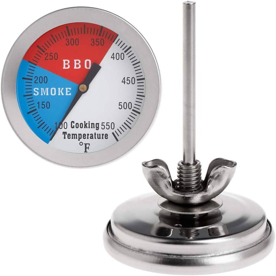 Thermomètre pour gril - Thermomètre alimentaire - Pour fumoirs à bois et à charbon - 100~550℉-Lytech - Image 2