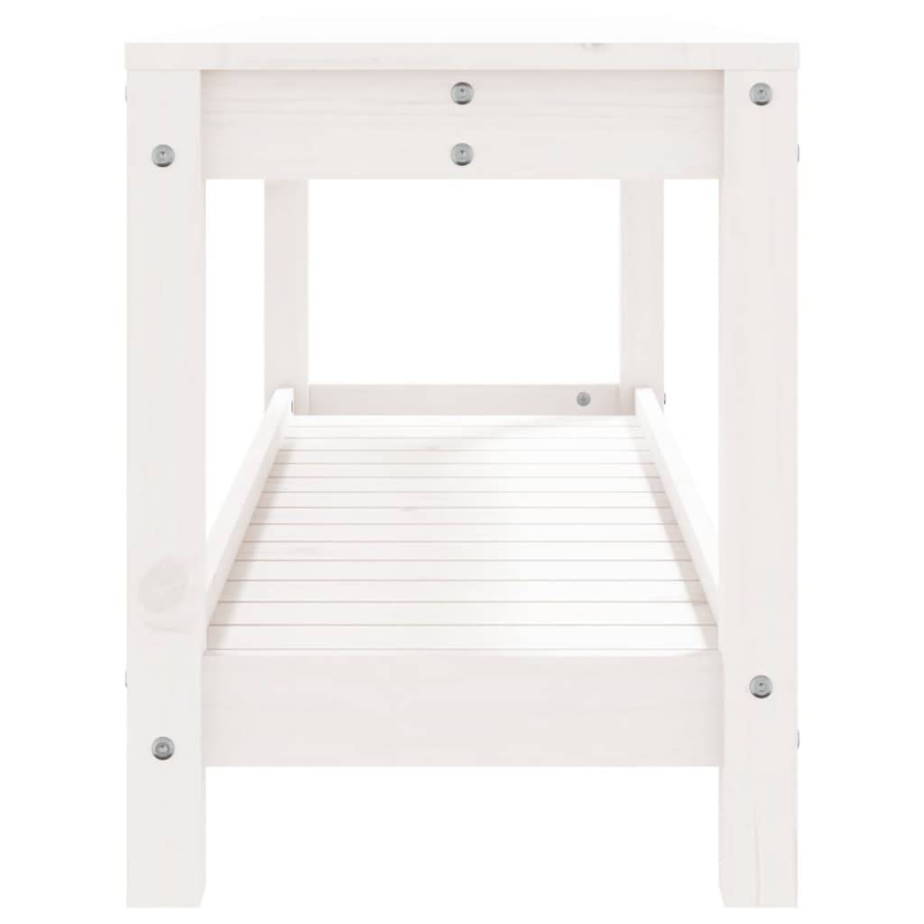 Prolenta Premium - Banc de jardin Blanc 35 X 108 cm - Prolenta Premium - Image 6