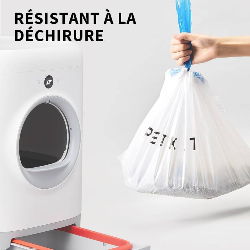 Petkit - Sacs poubelles pour litière PuraMax et Pura X - Lots de 5 rouleaux PETKIT - Imagen 4