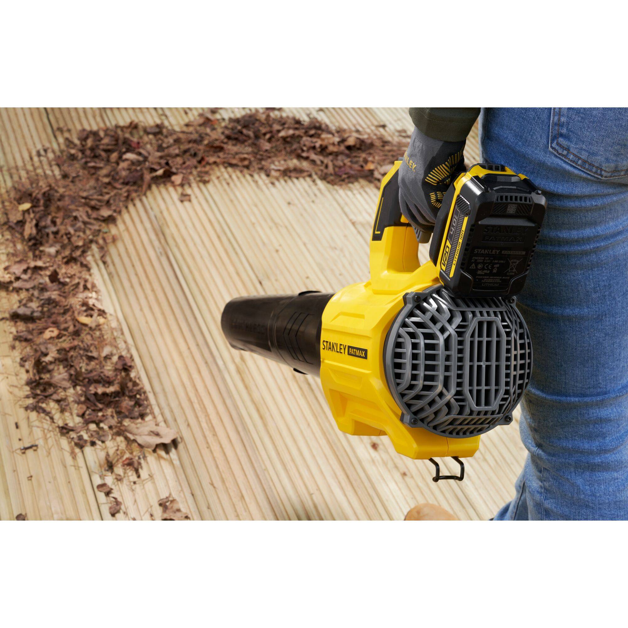stanley - Souffleur Axial Brushless 18V STANLEY FATMAX V20 SFMCBL730M1-QW - 1 Batterie 4Ah + Chargeur - Image 3