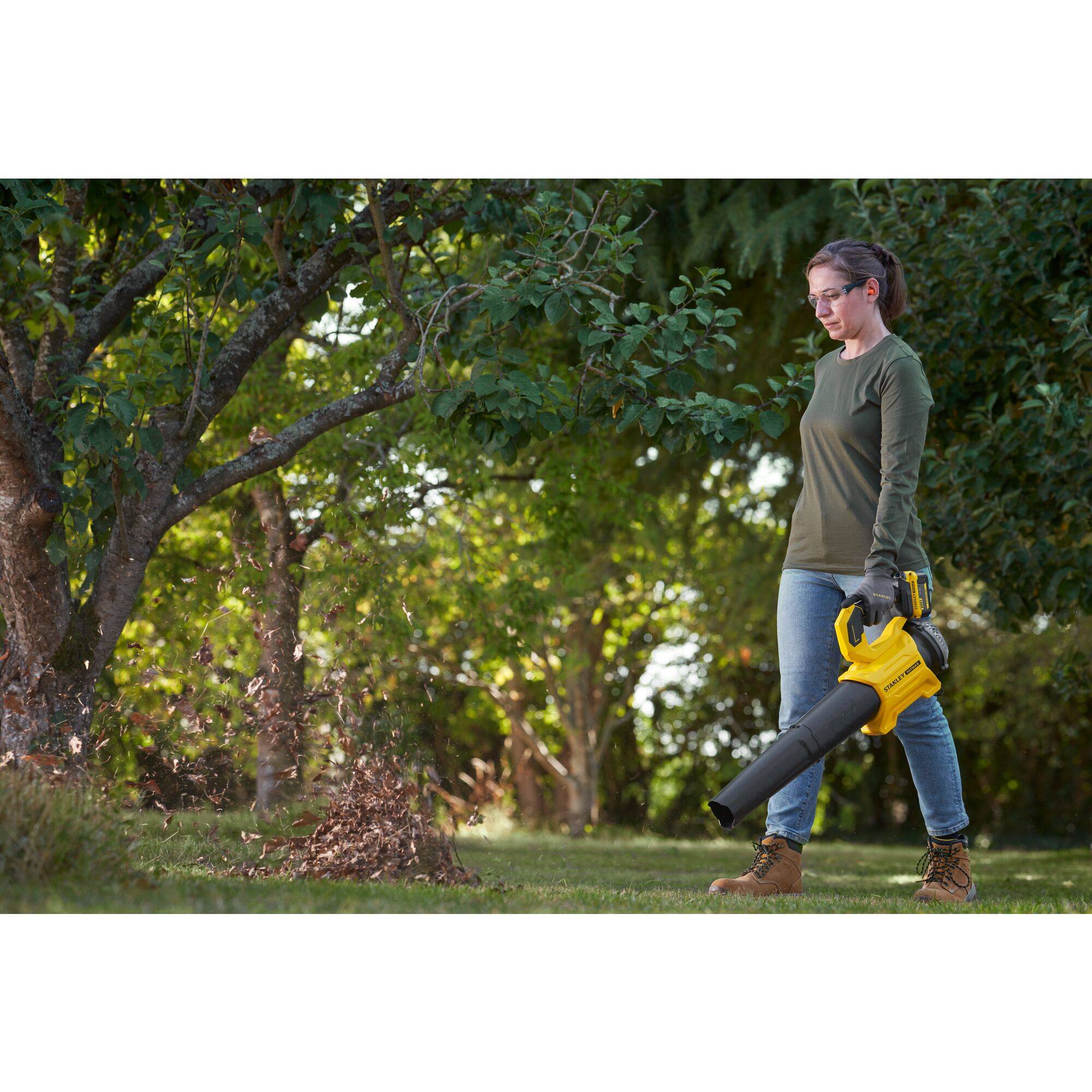 stanley - Souffleur Axial Brushless 18V STANLEY FATMAX V20 SFMCBL730M1-QW - 1 Batterie 4Ah + Chargeur - Image 2