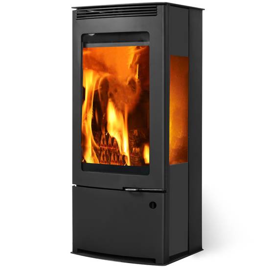 Supra - Poêle à bois fonte 9.1kw TALMA TRI-VISION Supra - Image 1