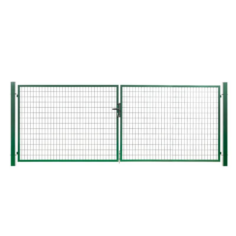 Portail grillagé Square passage 4m ht 1m vert - Easy Clôture - Imagen 1