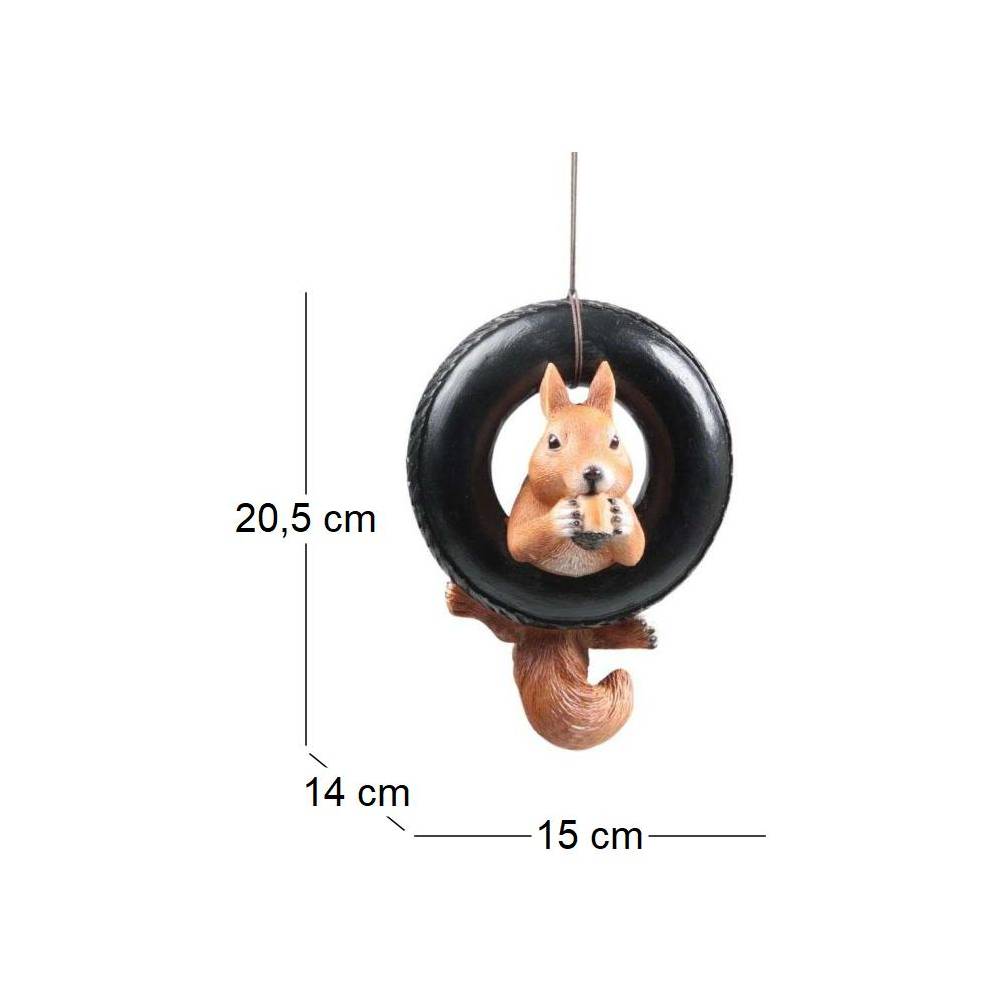 Farmwood Animals - Ecureuil rigolo en résine Pneu Farmwood Animals - Imagen 3