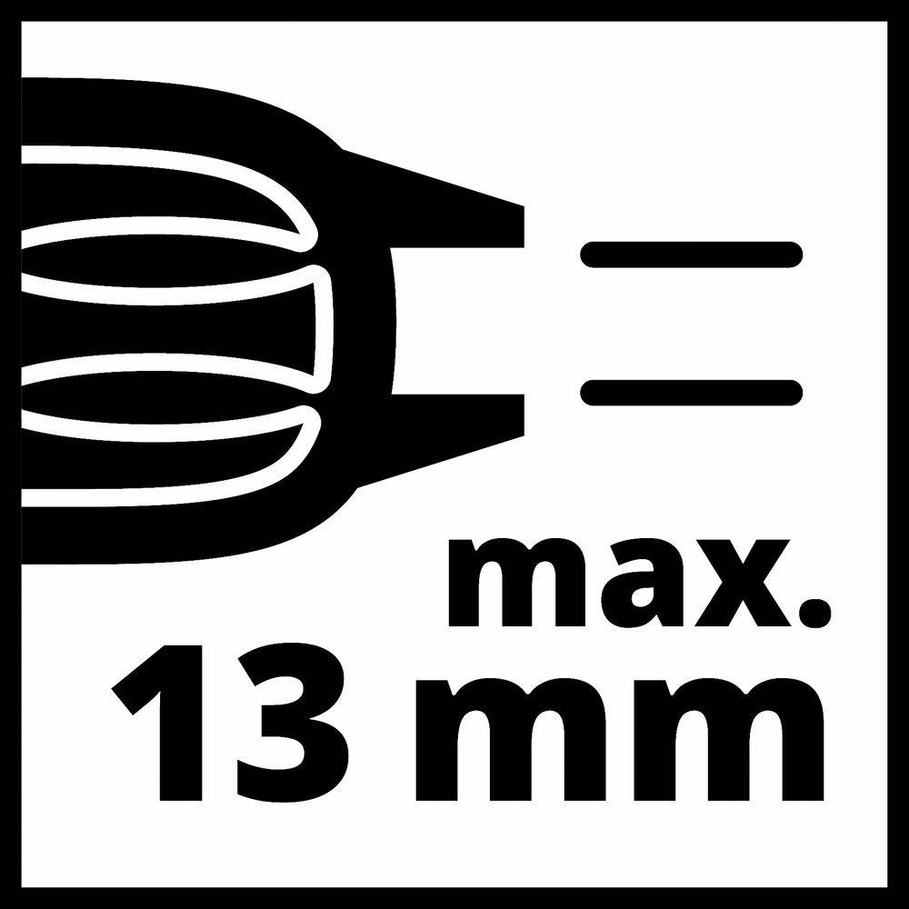 Einhell - Perceuse à percussion EINHELL 18V Power X-Change - Sans batterie ni chargeur - TC-ID 18 Li - Solo - Image 8