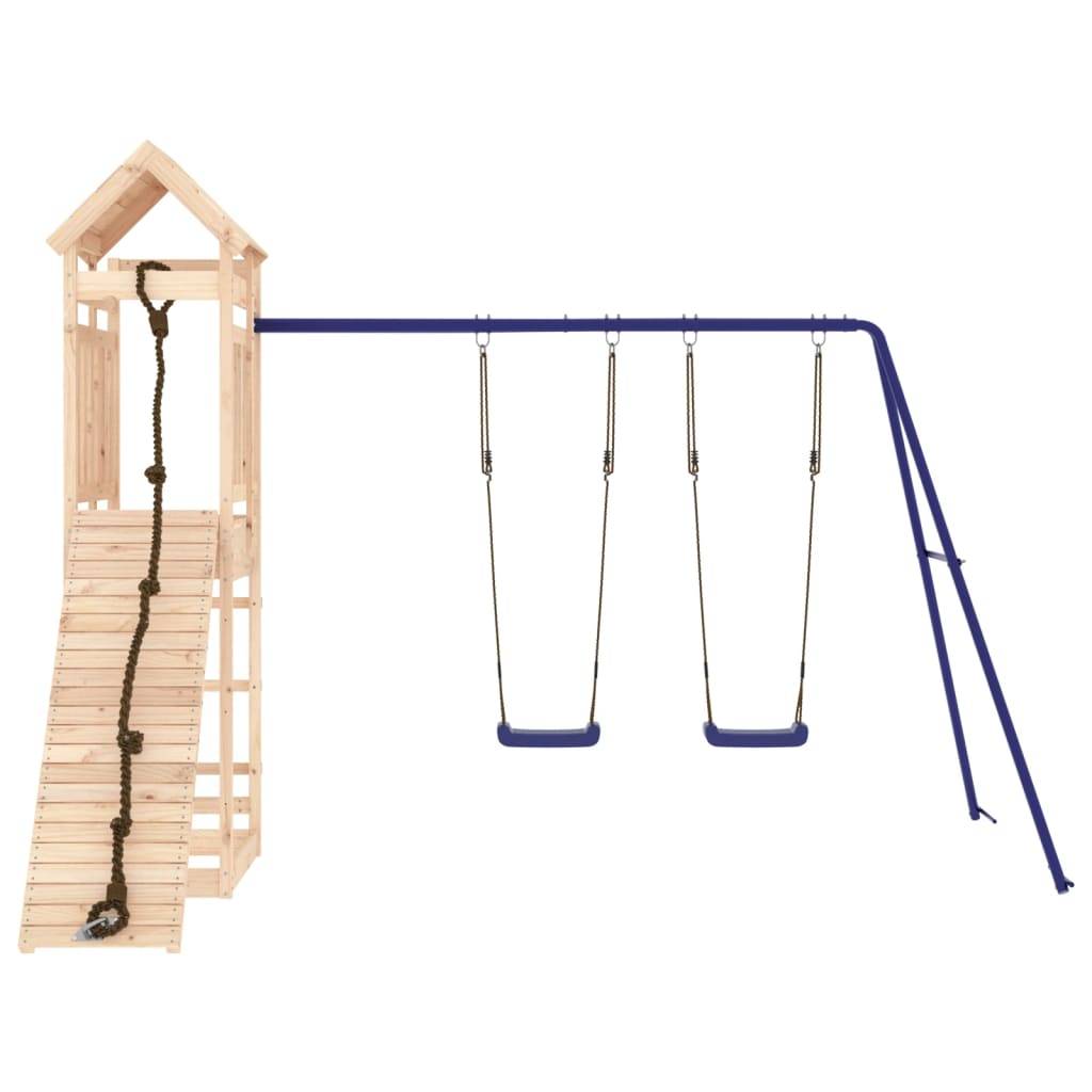 Helloshop26 - Aire de jeux d'extérieur 319 x 259 x 238 cm bois de pin massif - Imagen 1