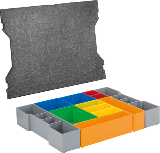 Bosch - Set 12 casiers BOSCH Inset-Box pour L-BOXX 102 - 1600A016N9 - Image 1
