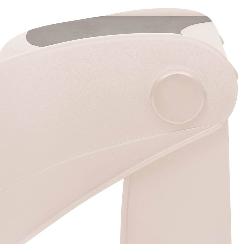 Vidaxl - Escalier pliable 3 marches pour chien Crème 50x38x38 cm vidaXL 152233 - Imagen 4