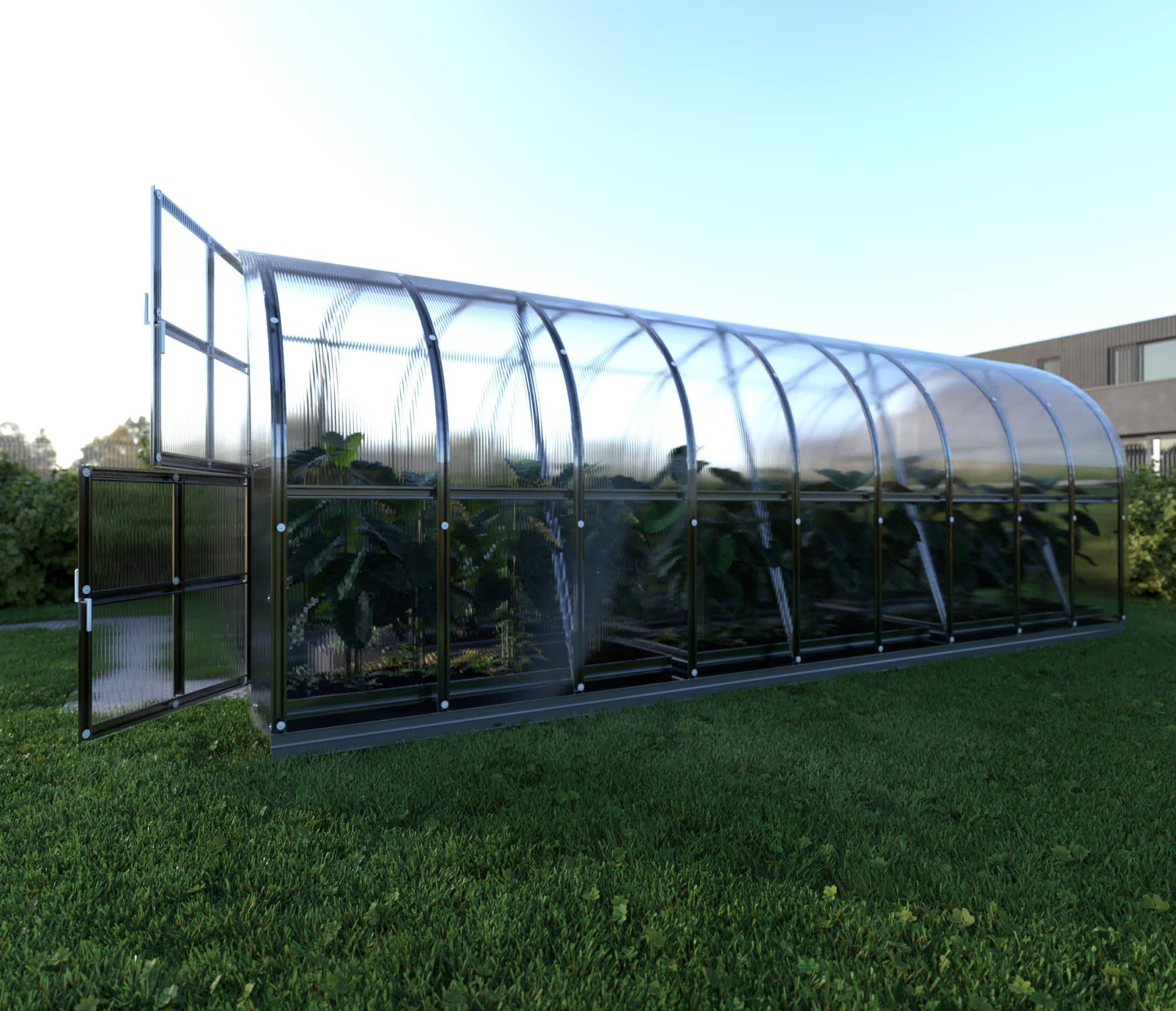 KLASIKA GREENHOUSES - Serre de jardin polycarbonate 3 x 6 m (18 m²) 6 mm - Klasika Greenhouses - Image 3