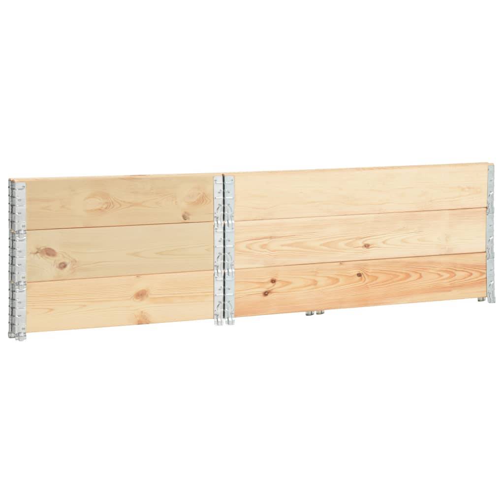 Helloshop26 - Jardinières surélevées 3 pcs 100 x 150 cm bois de pin solide - Imagen 3