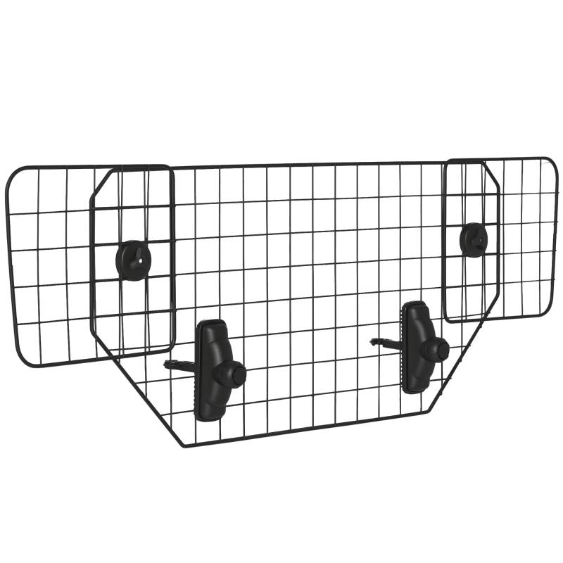 Grille de protection chien voiture universelle 90-120 x 0.6 x 40.5 cm métal - PANGIVO - Image 1