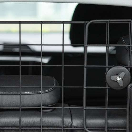 Grille de protection chien voiture universelle 90-120 x 0.6 x 40.5 cm métal - PANGIVO - Image 8