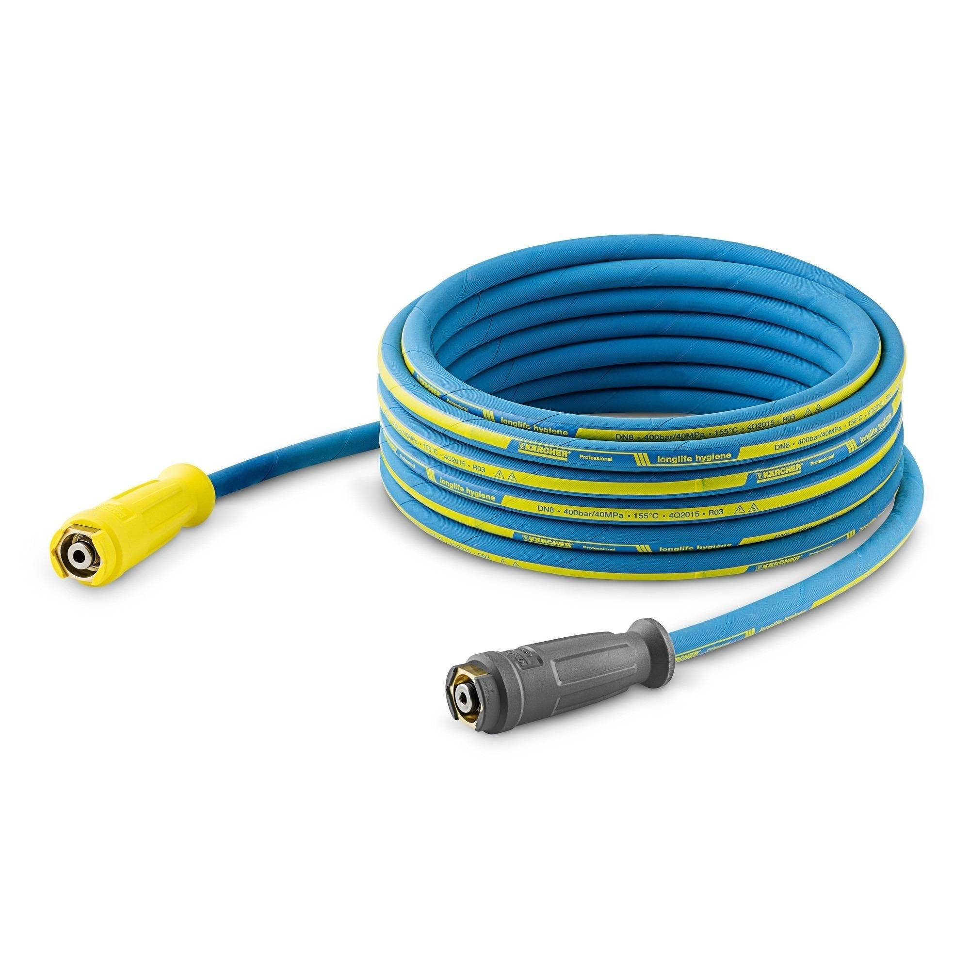 Kärcher - Flexible haute pression pour le secteur alimentaire 400 bar, 10 m, DN 8, avec raccord pivotant - 61100530 - Karcher