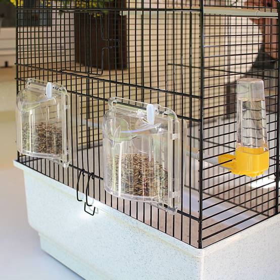 Ferplast - Ferplast Cage pour Canaris et Oiseaux Exotiques CANTO, Petite Cage de Reproduction avec Séparation et Accessoires - Image 6