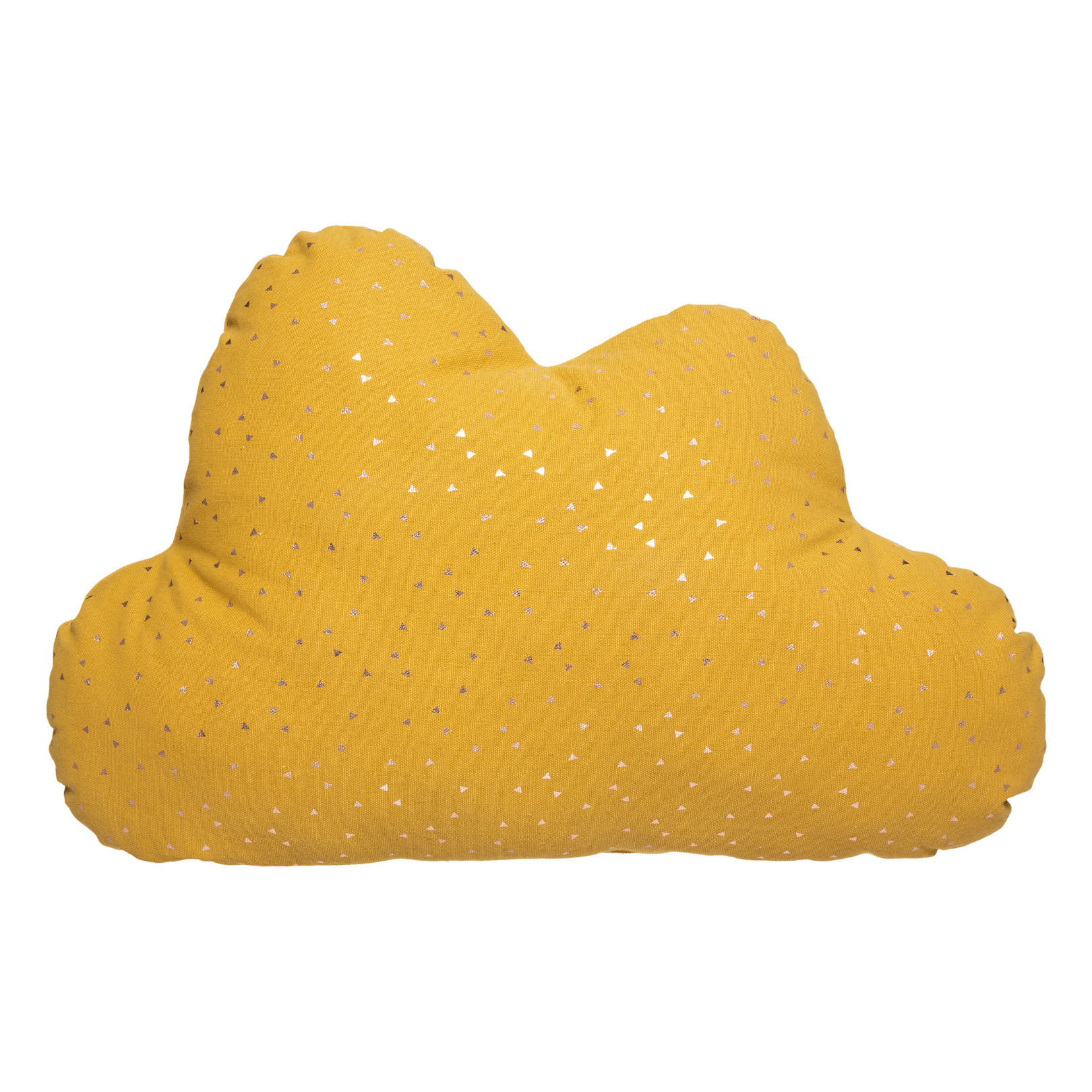Atmosphera - Coussin enfant "nuage" - ATMOSPHERA - Coton - Jaune Ocre - Imagen 1