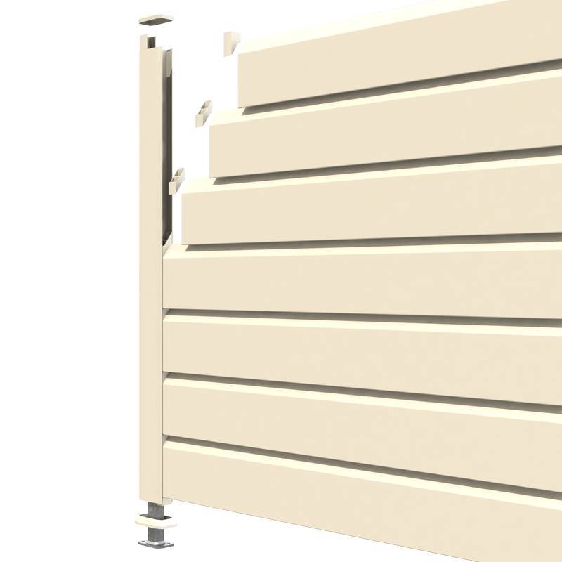 Closea - Kit cloture - Lame 16cm - PVC Beige - LG: 12m x H: 1m74 Closea - Image 3