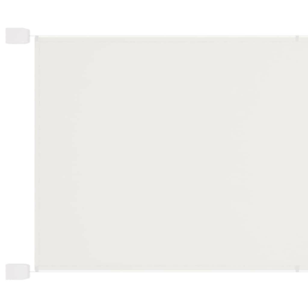 Helloshop26 - Auvent vertical 200x420 cm tissu oxford blanc - Imagen 1