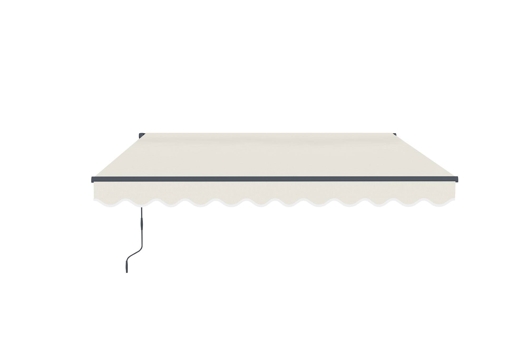 CAZEBOO - Cazeboo Store banne monobloc beige VECCHIO 3x2,5 m avec fixations plafond - Image 5