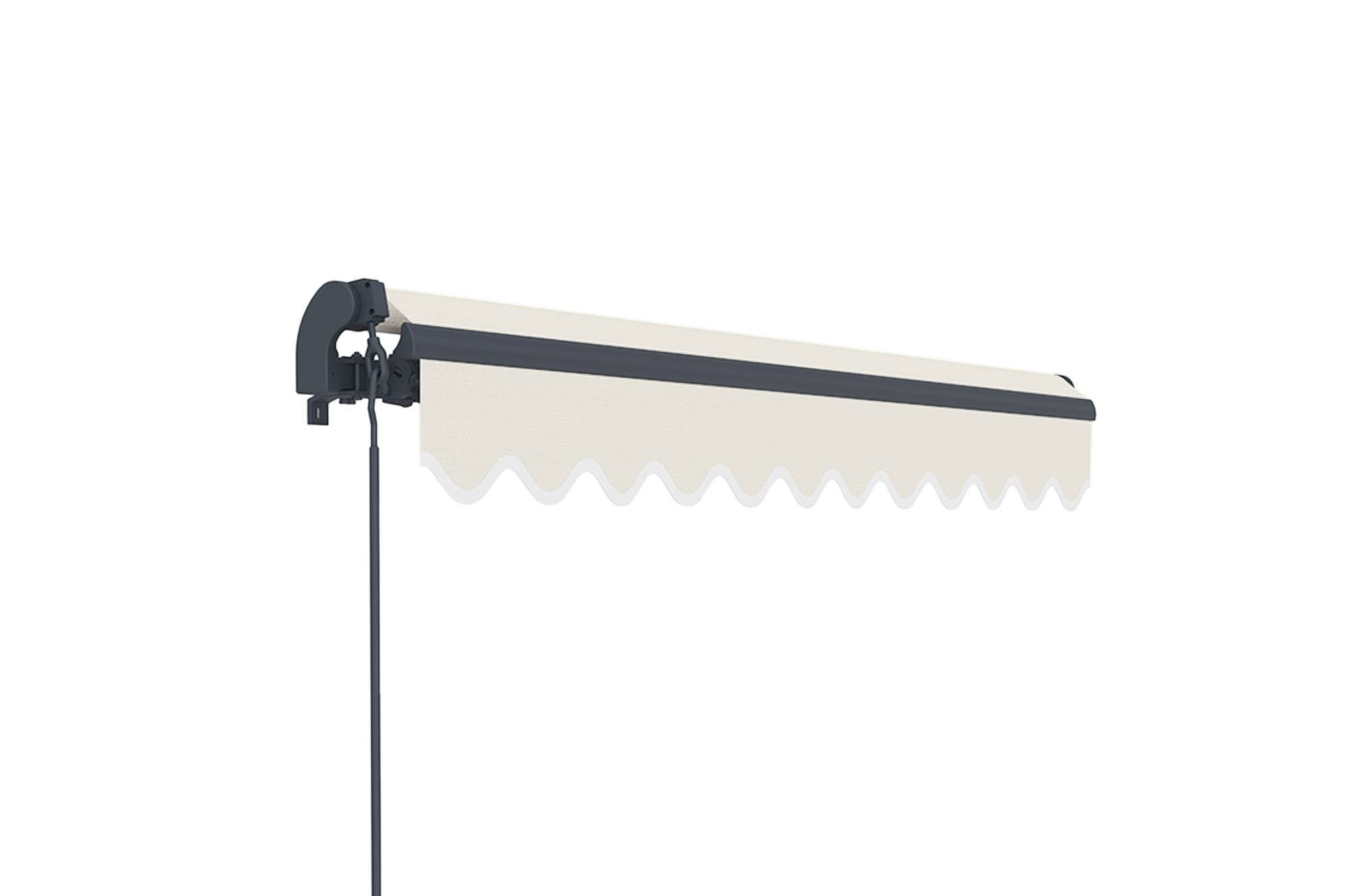 CAZEBOO - Cazeboo Store banne monobloc beige VECCHIO 3x2,5 m avec fixations plafond - Image 8