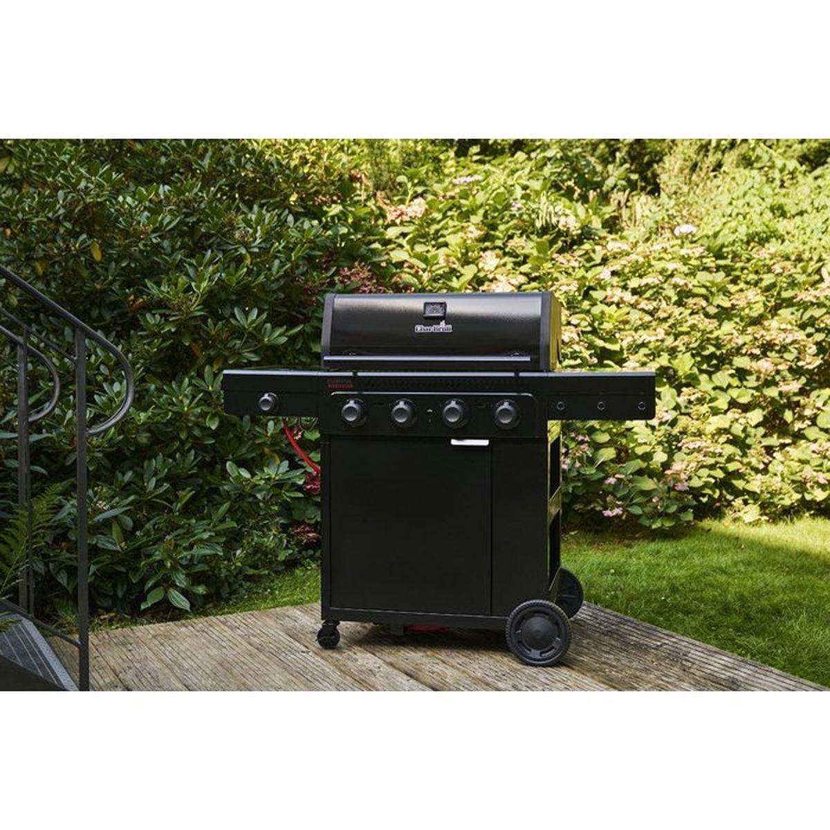 Char-broil - Barbecue gaz 4+1 brûleurs 9,38 kW, surface 72 x 43 cm, thermomètre intégré - Char-Broil - Image 9