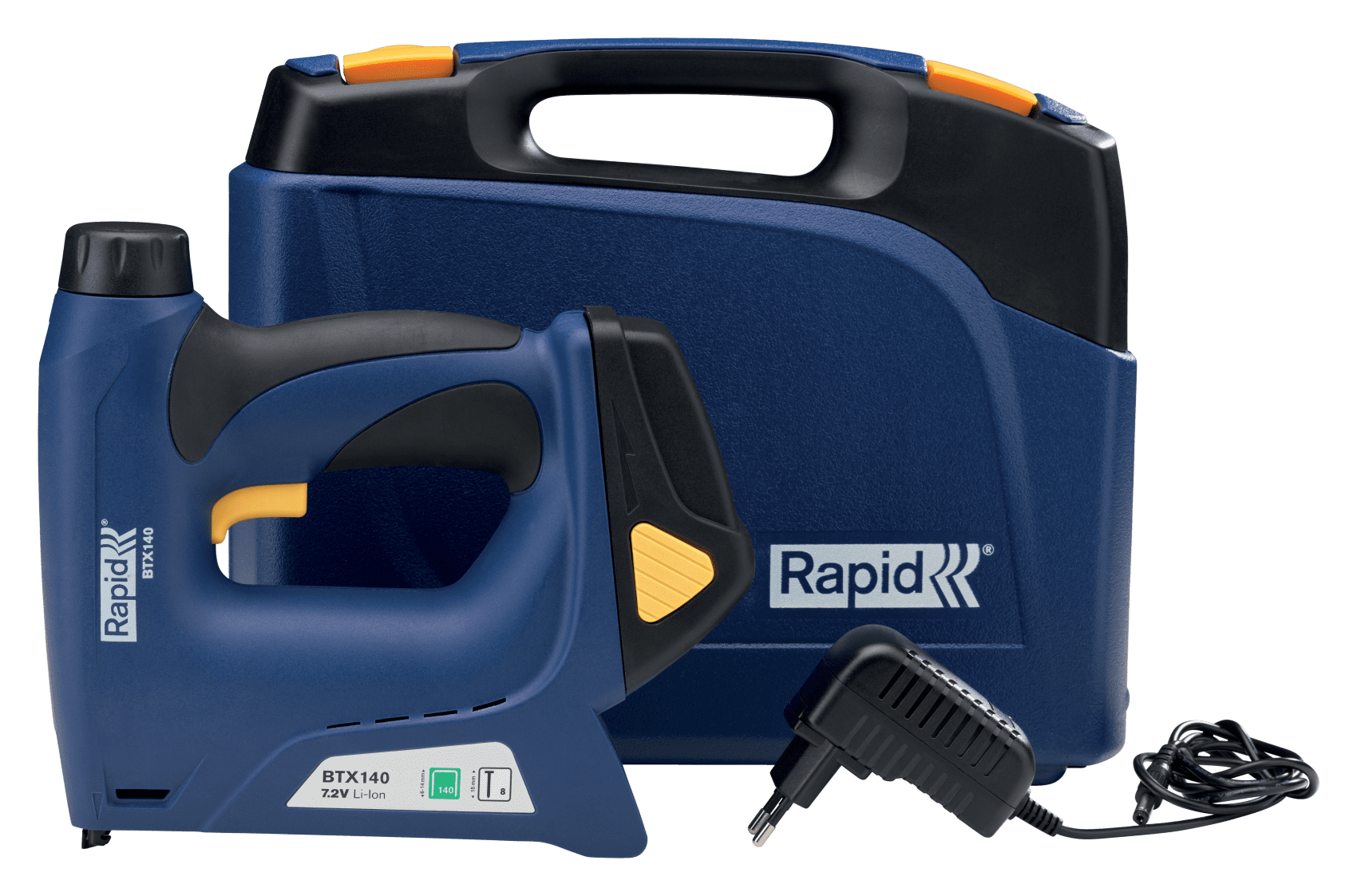 Rapid - Agrafeuse-cloueuse 7,2V BTX140 + batterie + chargeur + coffret - RAPID - 5001387 - Imagen 4