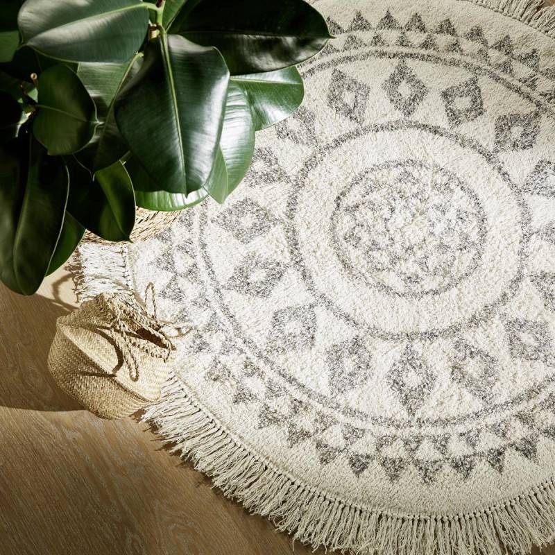 Tapis rond à franges D120 cm Etnik Atmosphera - Image 2