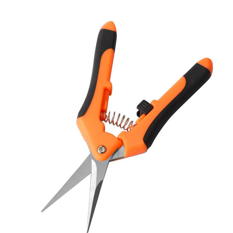 Cisaille de jardin polyvalente orange - lames en acier inoxydable - IntiMeg - Image 2