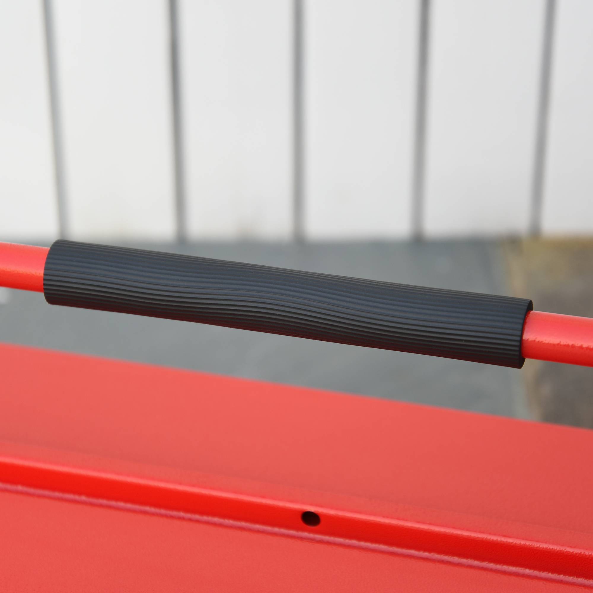 Sans Marque - Boîte à outils boîte à outils avec 5 compartiments 45 x 20 x 34,5 cm acier rouge - Image 9