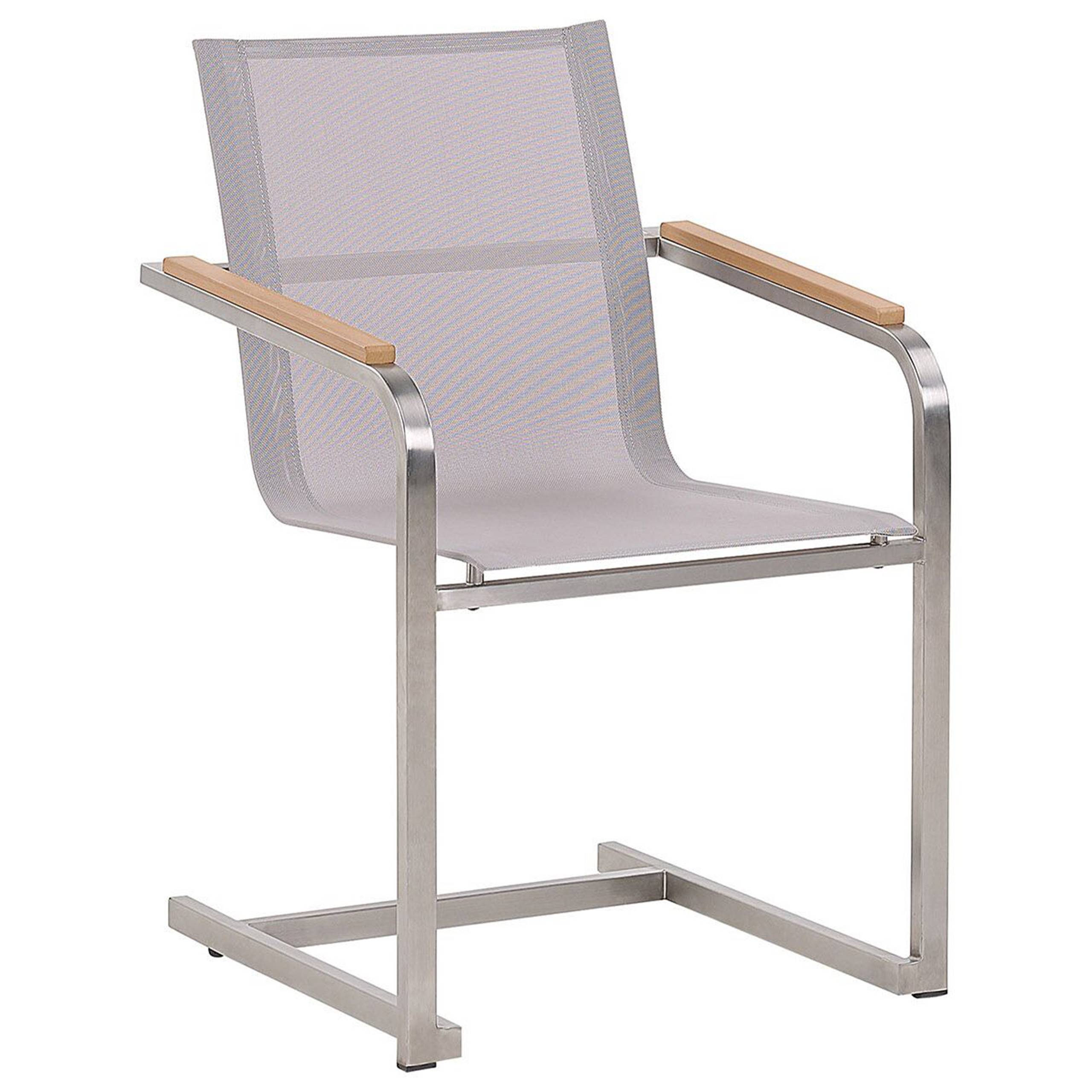 Beliani - Set de salle à manger Aluminium Beige VALCANETTO/COSOLETO Beliani - Imagen 8
