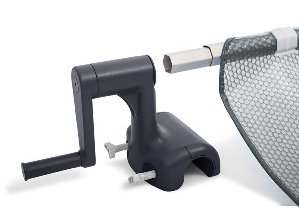 Enrouleur + Bâche à bulles pour piscine tubulaire rectangulaire 5,49 x 2,74 m - Intex - Imagen 4