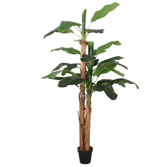 Vidaxl - Bananier artificiel 19 feuilles 180 cm vert - Image 1