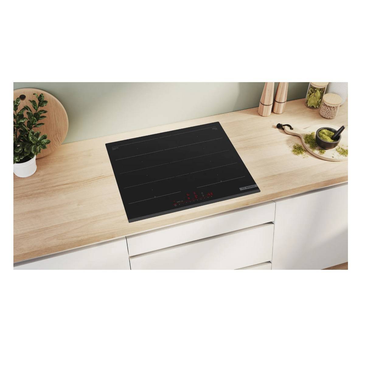 Bosch - Table de cuisson induction 60cm 4 feux 7400w noir PXY63KHC1E Bosch - Image 4