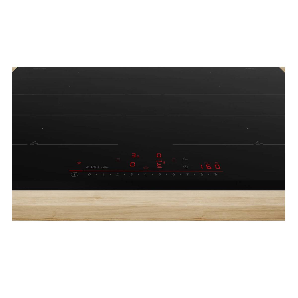Bosch - Table de cuisson induction 60cm 4 feux 7400w noir PXY63KHC1E Bosch - Image 2