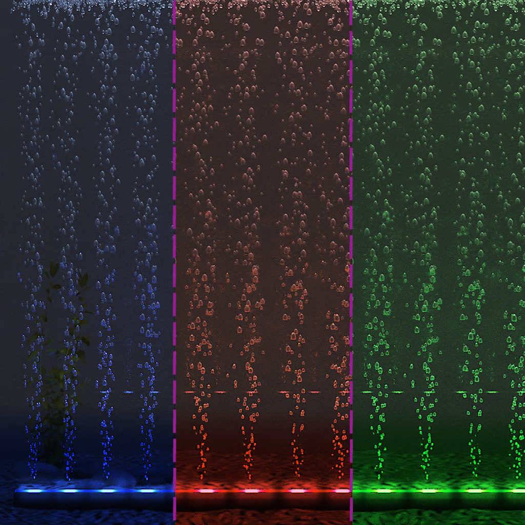 Rampe LED Aquarium Submersible Effet Bulles et Éclairage Multicolore RGB 71 cm - ComfortXL Outdoor Living - Image 10